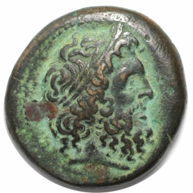 AE 27 285-246 v. Chr avers