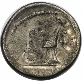 AR Denar 1. Jahr v. Chr revers