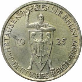 5 Reichsmark 1925 avers