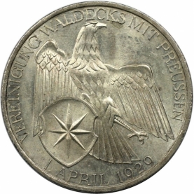 3 Reichsmark 1929 revers