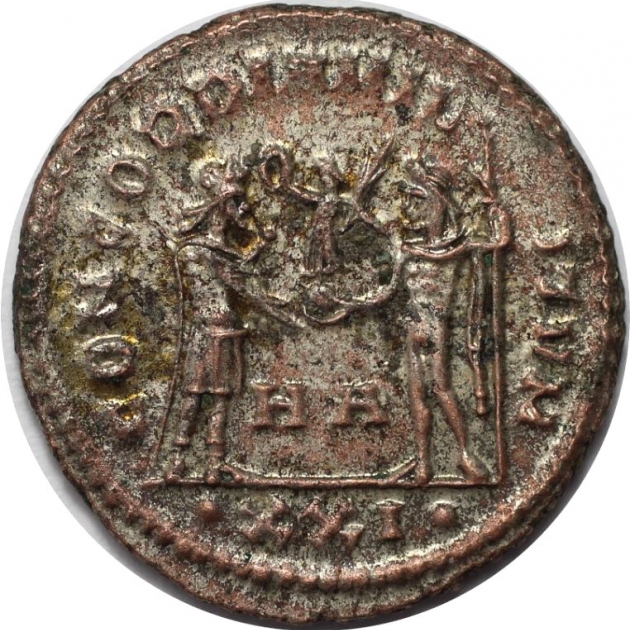 Antoninianus 292 n. Chr revers