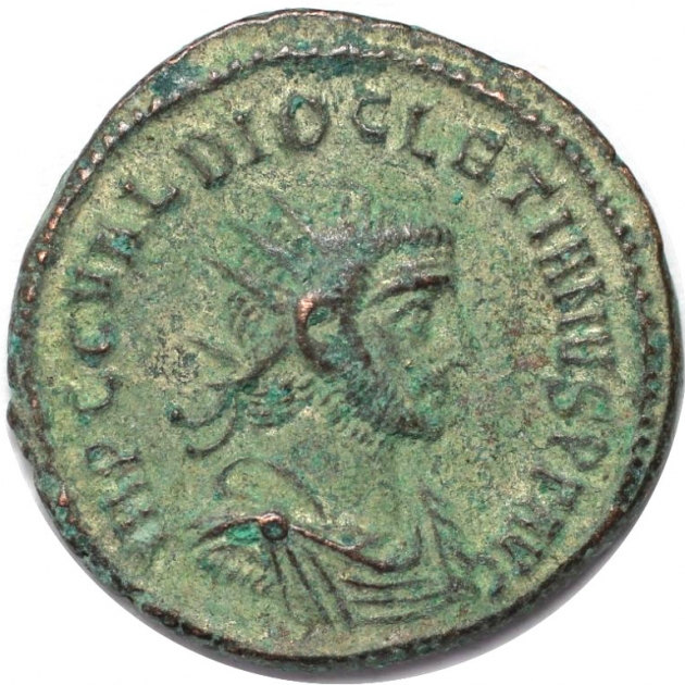 Antoninianus 284 - 305 n. Chr avers
