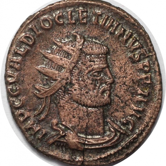 Antoninianus 284 - 305 n. Chr avers