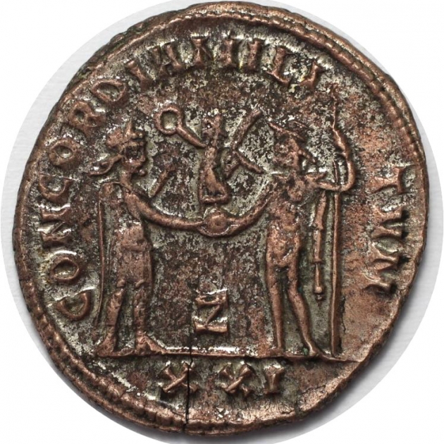 Antoninianus 284 - 305 n. Chr revers