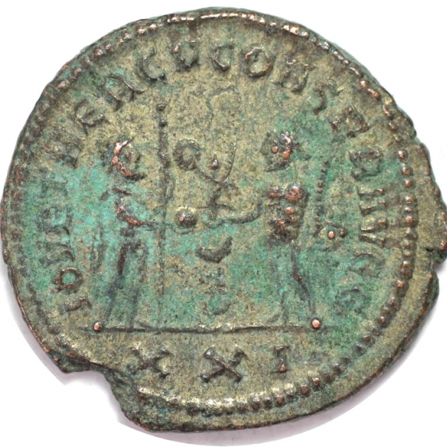 Antoninianus 284 - 305 n. Chr revers