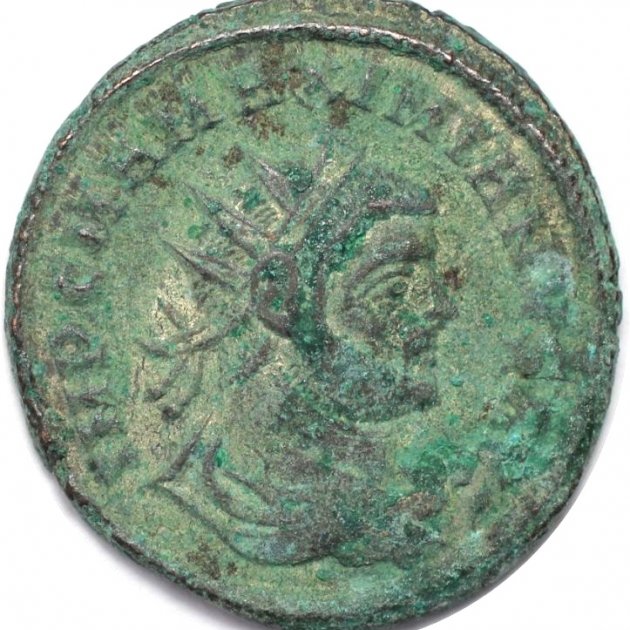 Antoninianus 286 - 310 n.Chr avers