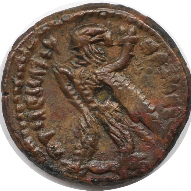 AE Obol 204-180 v. Chr revers