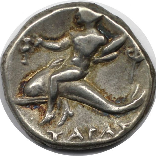 Nomos oder Didrachme 272 - 240 v. Chr avers