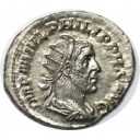 Antoninianus 244 - 247 n. Chr avers