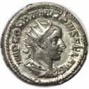 Antoninianus 240-243 n. Chr avers