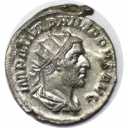 Antoninianus 244-247 n. Chr avers