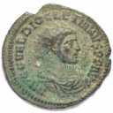 Antoninianus 284 - 305 n. Chr avers