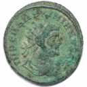 Antoninianus 286 - 310 n.Chr avers
