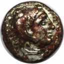 AR Drachmen 336 - 323 v. Chr avers