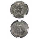 AR Denar 98 - 117 n. Chr avers