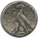 AR Tetradrachme 109 - 108 v. Chr revers