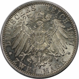 2 Mark 1907 revers