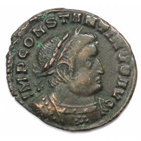 Follis 315 - 316 n. Chr avers