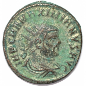 Antoninianus 286 - 310 n.Chr avers
