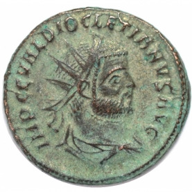 Antoninianus 284 - 305 n. Chr avers
