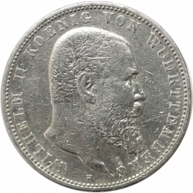 5 Mark 1895 avers
