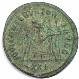 Antoninianus 286 - 310 n. Chr revers