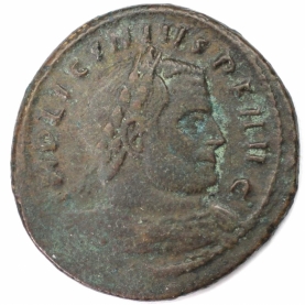 Follis 314 n. Chr avers