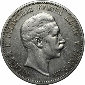 5 Mark 1898 avers