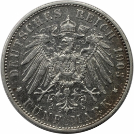 5 Mark 1903 revers