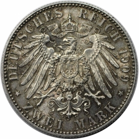 2 Mark 1909 revers