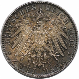 2 Mark 1902 revers