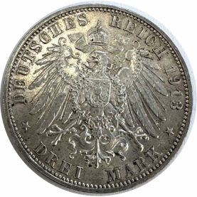 3 Mark 1913 revers