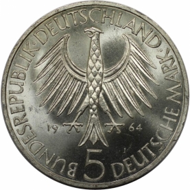 5 Mark 1964 avers