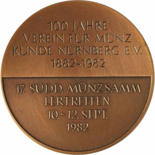 Medaille 1982 revers