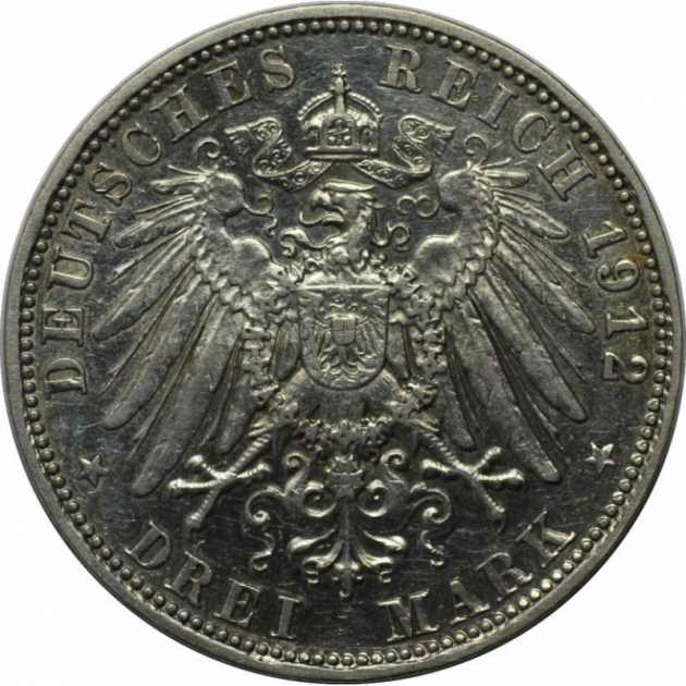 3 Mark 1912 avers