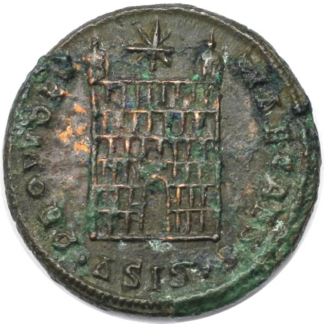 Reduzierter Follis 317 - 326 n. Chr revers