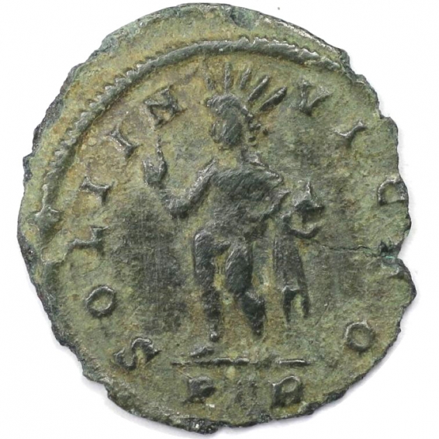 Halb Follis 310 - 313 n. Chr revers