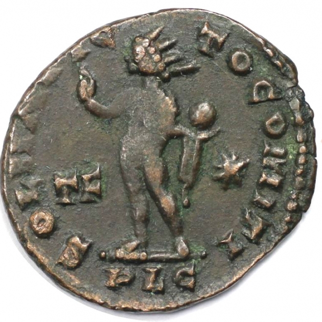 Follis 315 - 316 n. Chr revers