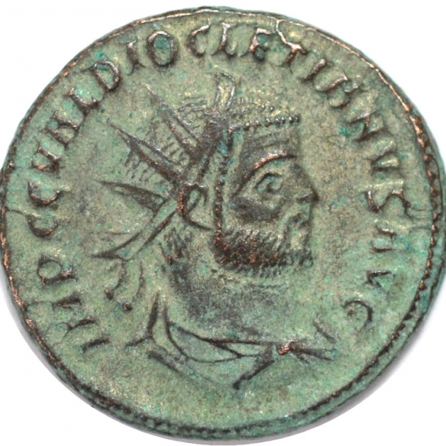 Antoninianus 284 - 305 n. Chr avers