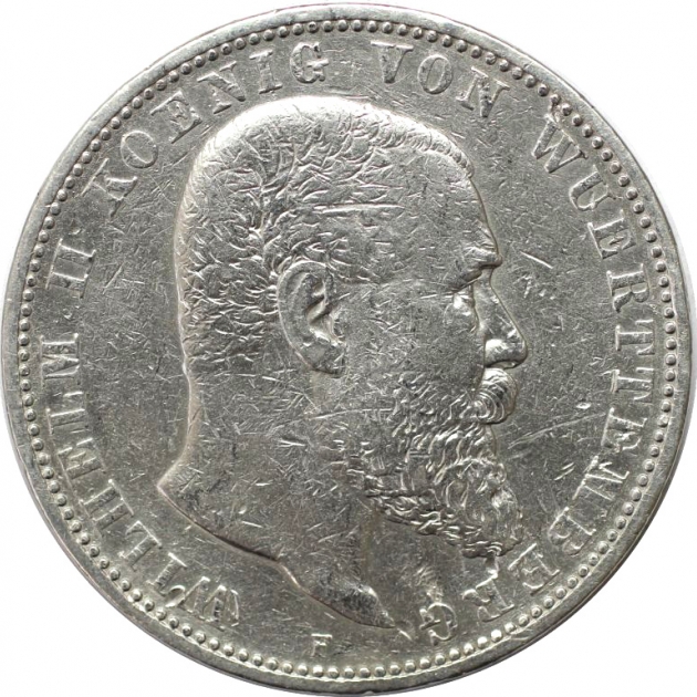 5 Mark 1895 avers