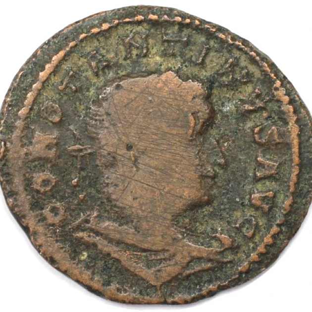 Halb Follis 310-313 n. Chr avers