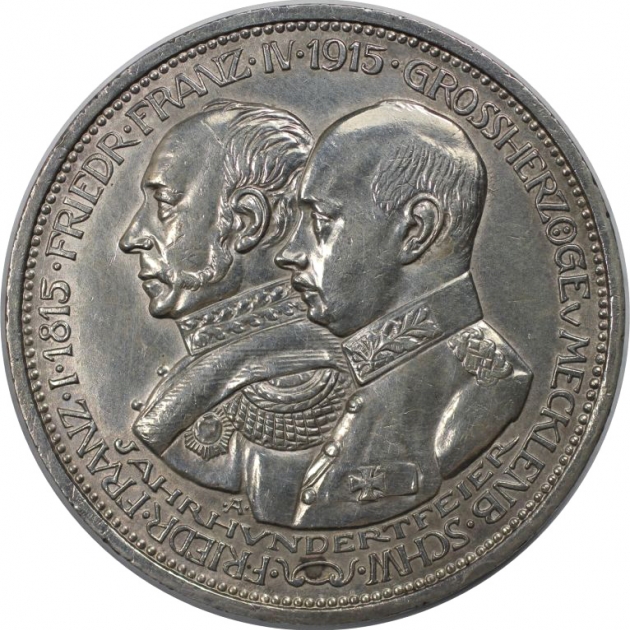 5 Mark 1915 avers
