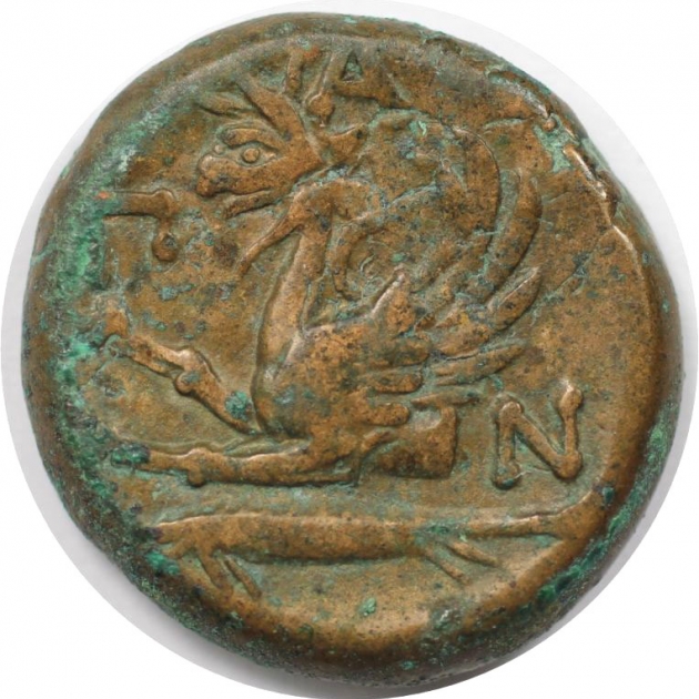 Tetrahalk 345 - 310 v. Chr реверс