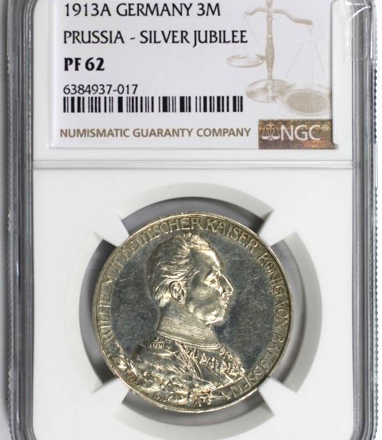 3 Mark 1913 revers