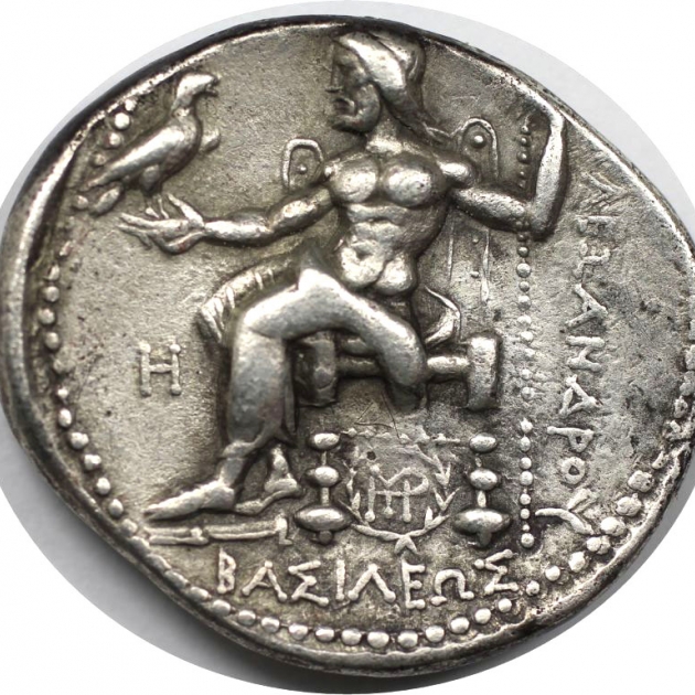 AR Tetradrachme 311 - 300 v. Chr реверс
