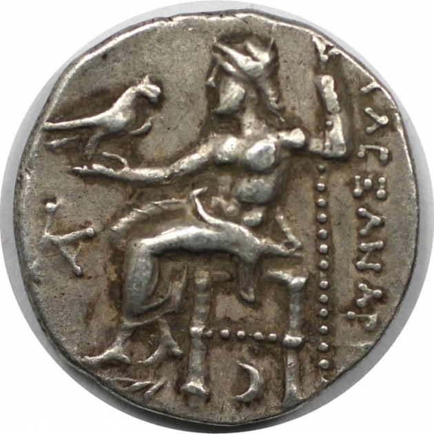 AR Drachme 310 - 301 v. Chr реверс