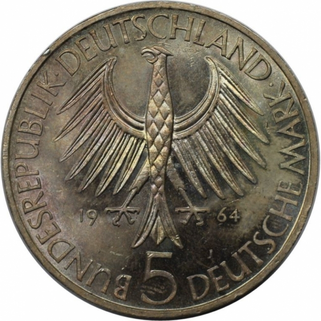 5 Mark 1964 avers