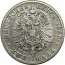 2 Mark 1880 revers