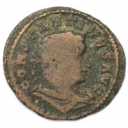 Halb Follis 310-313 n. Chr avers