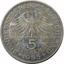 5 Mark 1955 avers